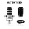 RODE Microphones Podmic USB Microfono Dinamico da Broadcast Bianco PODMICUSBW