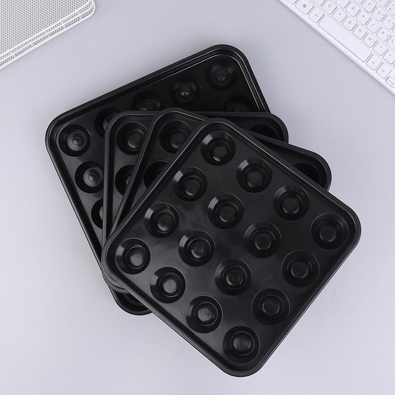 16/22 Grids Billiards Tray Portable Billiard Balls Tray For Pool Halls For Billiards Parlor Billiard Ball Storage Organizer
