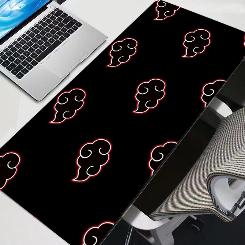 N-Naruto Mouse Pad Anime Gaming Accessories Varmilo Keyboard Desk Mat Gabinete Gamer Carpet Mousepad Mouse Mats