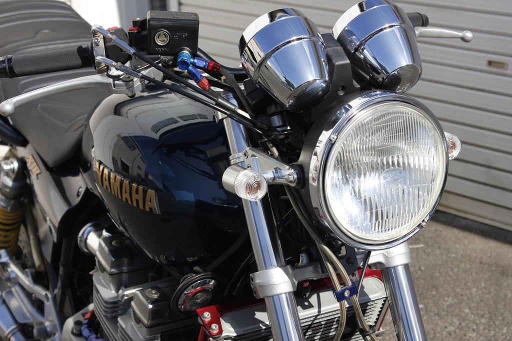 POSH FAITH 091092-S3 Motorcycle Supplies, Aluminum Machine Turn Signal, 71 Type, Short Stay, Single