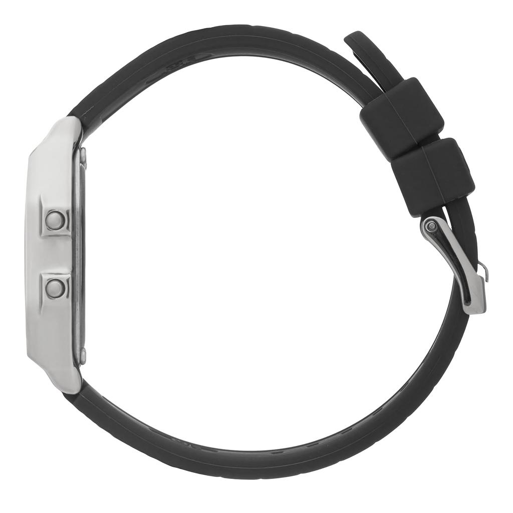 Authorized Dealer Ice Watch Digital Wristwatch for Women 022063 ICE digit Black Silver Small [Ice watch]