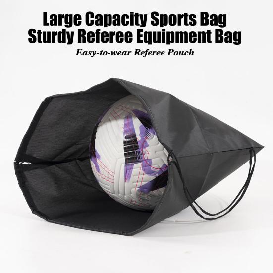 Ball Bag Single Ball Bæreveske for Basketball Volleyball Fotball Fotball Snøre Sling Back Bag Ball Oppbevaringsveske