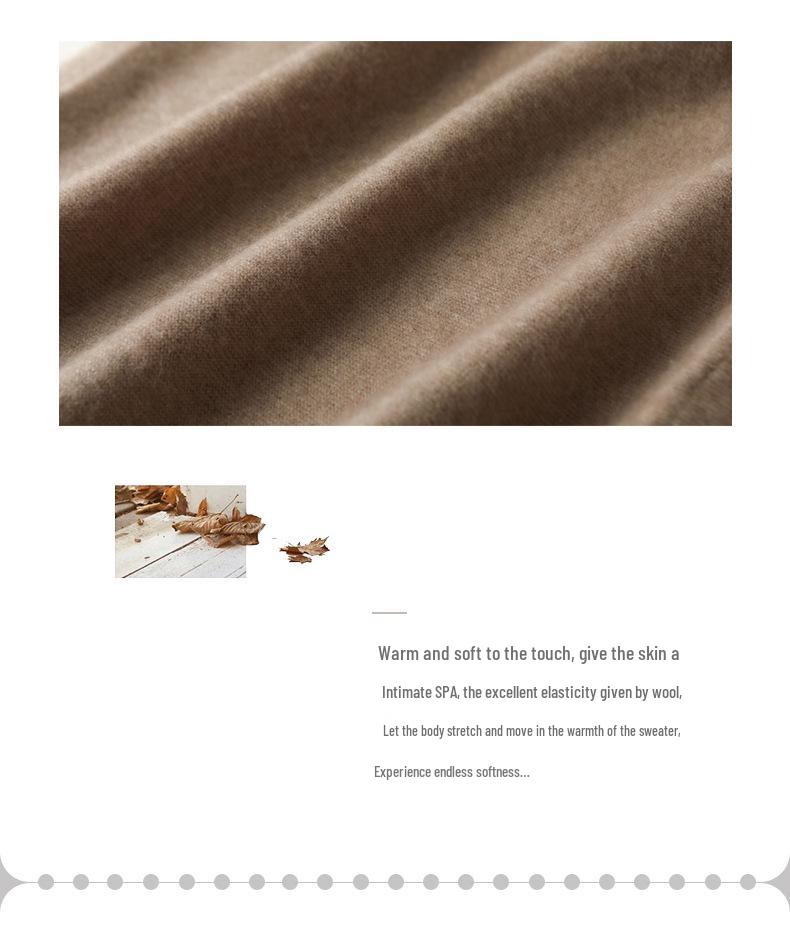 2025 Nowa Koreańska Sukienka Wełniana Dzianinowa o Długości Midi z Dekoltem V na Jesień i Zimę