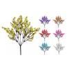 1Pc Simulation Gypsophila Handmade Realistic Faux Silk Flower Lifelike Fake Babysbreath for Indoor