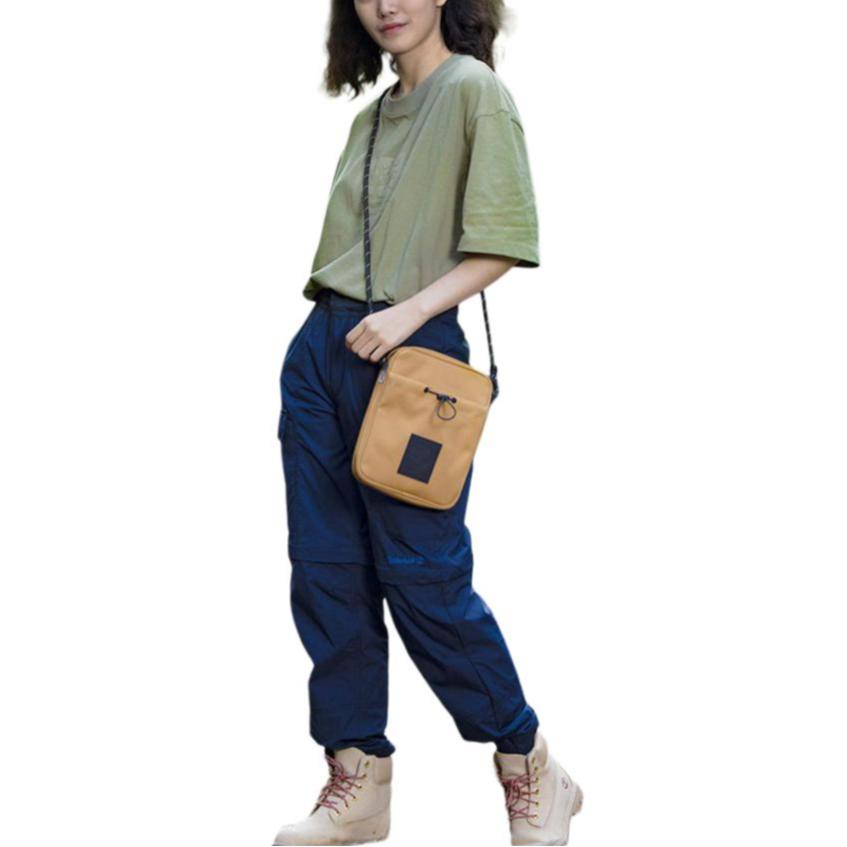 Timberland Pánské dámské tričko A6QVB-590, volné, prodyšné, jednobarevné, s potiskem, kulatý výstřih, krátký rukáv, spadlý rukáv, pro volný čas venku
