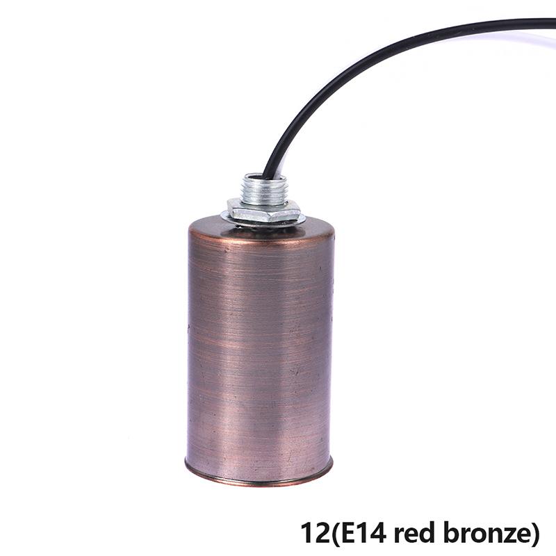 E27 E14 Ceramic Screw Light Base Light Socket LED Filament Lamp Holder Indoor Led Lamp Part Easy To Install