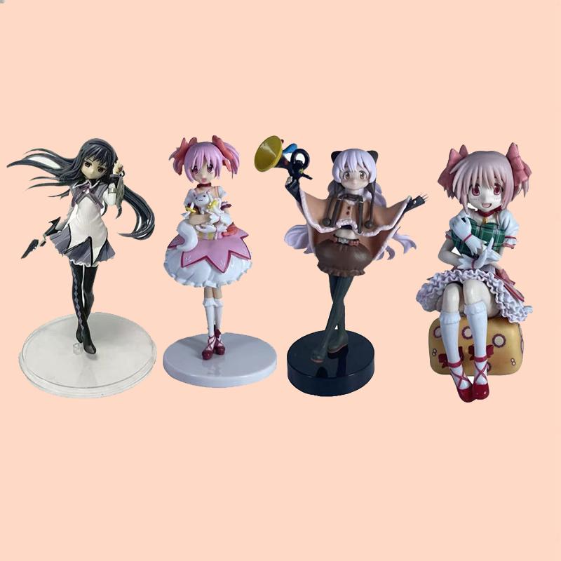 hot Gift Dolls Toys Puella Magi Madoka Magica Aniem Figure Kaname Madoka Action Figure Magic Girl Model Decor Statue Christmas
