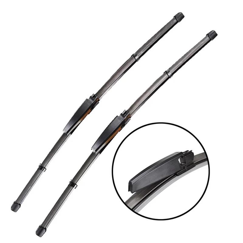 Car Front Wiper Blades For Mercedes Benz CLK Body Kit C209 A209 2001 2002-2009 Durable Slient Windshield Windscreen Accessories