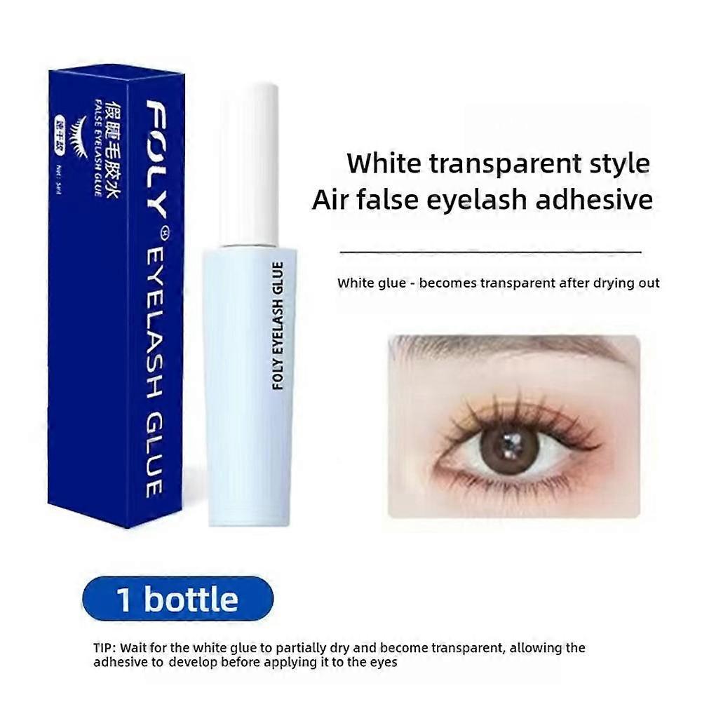 Quick Dry False Eyelash Glue Quick Dry Natural Durable Fixing Natural Grafting Colorless Super Sticky 5ml