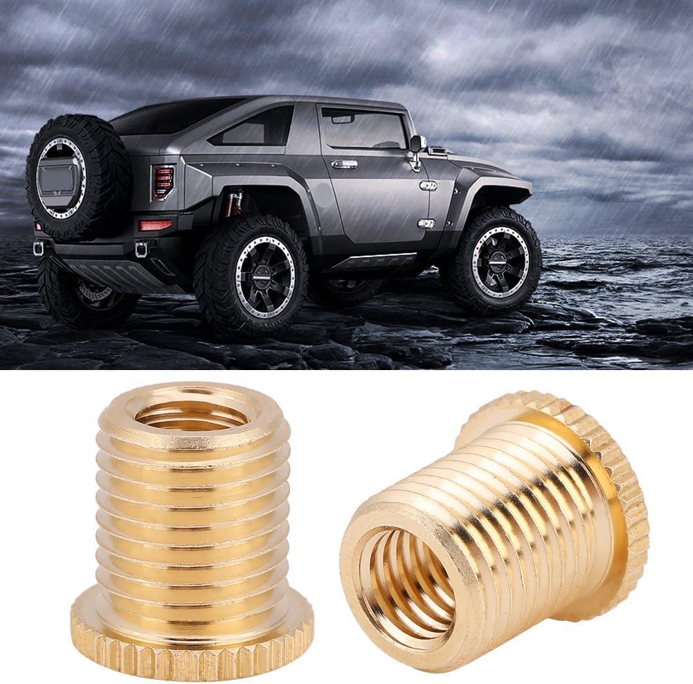 Shift Lever Screws, Car Shifting Thread Adapter, Pack of 3, Caliber Conversion Adapter, Aluminum