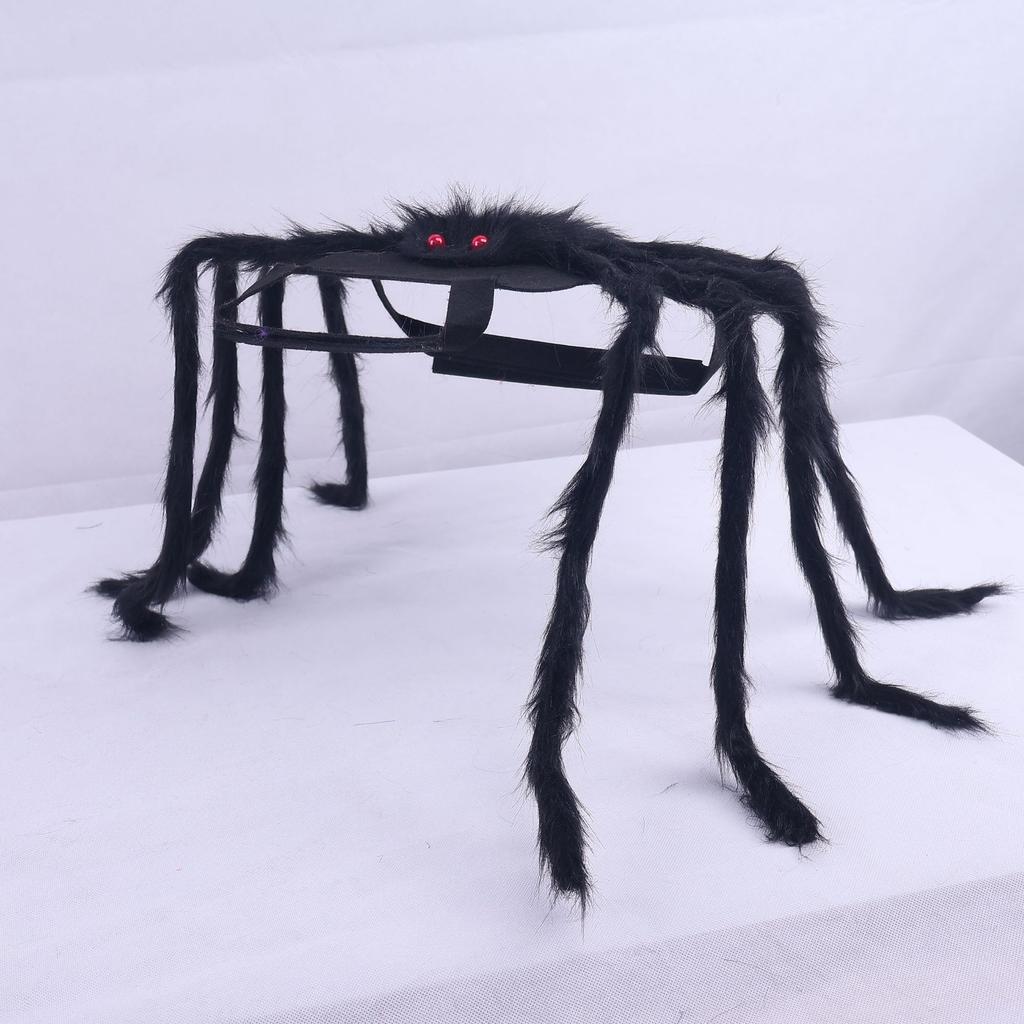 Halloween Pet Spider Costume Outfit, Cute and Cool Cosplay Pet Apparel, Spider Design Clothes for Cats and Dogs
