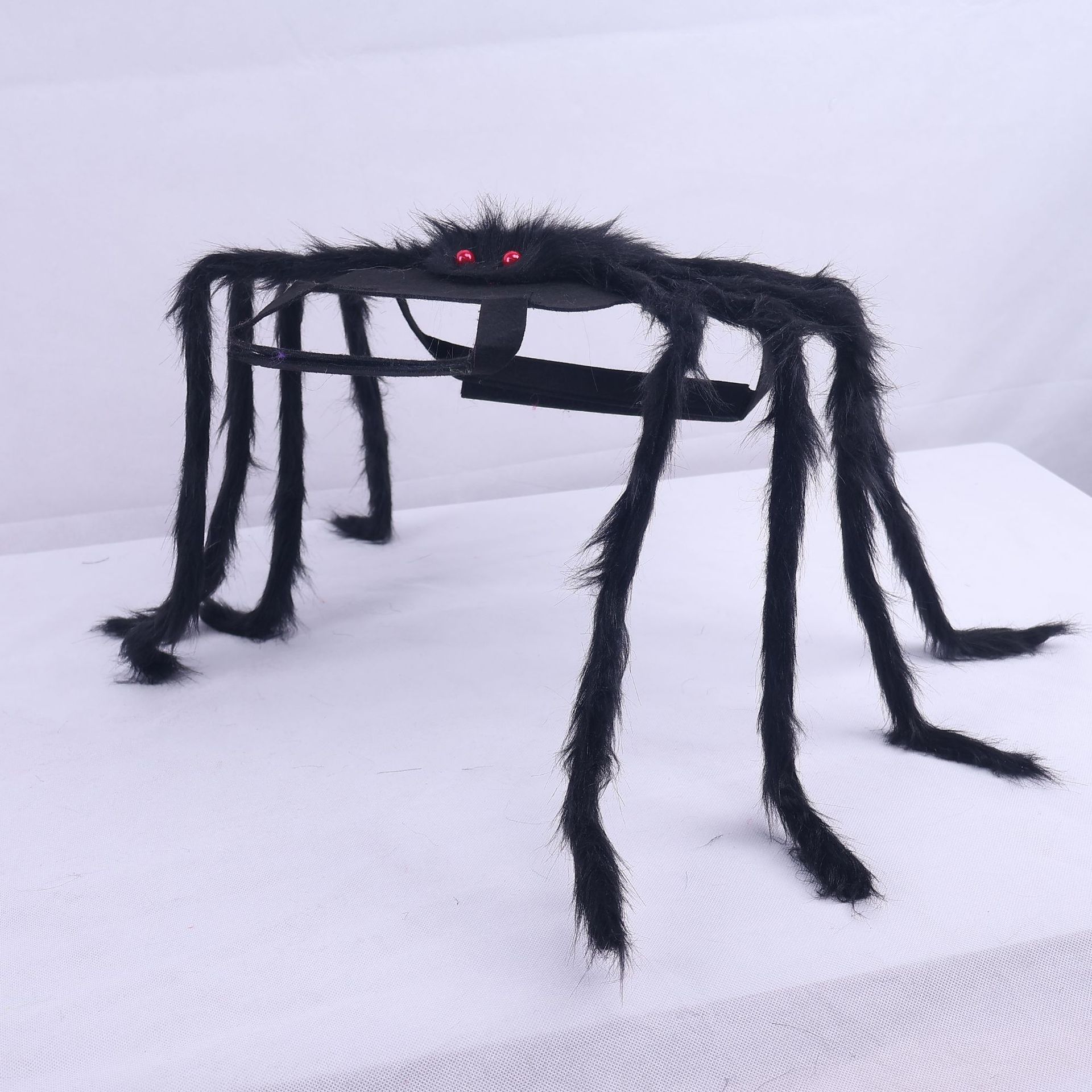 

Halloween Pet Spider Dress Up Clothes Hot Halloween Dog Transformation Dress Up Spider Dress Up Small чорний