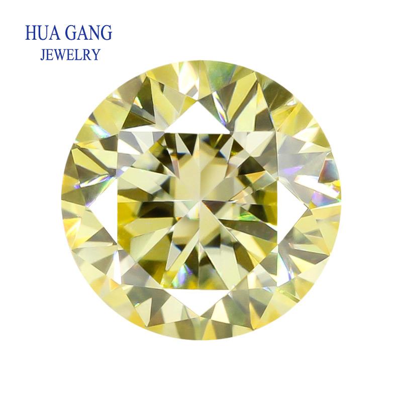 

Цветные рассыпные муассаниты 1 карат 2 карата 3 карата королевский синий розовый зеленый черный муассаниты сверкающие изящные цирконы круглые выращенные в лаборатории бриллианты 8.0mm-2.0ct лимонно-желтый