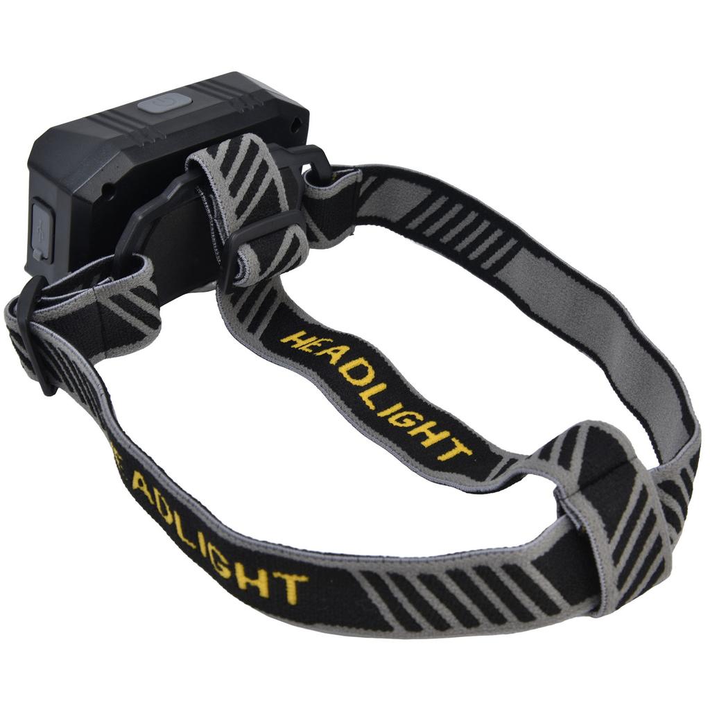 LED COB Headlight Multimode USB Charging Waterproof Head Flashlight for Outdoor Camping