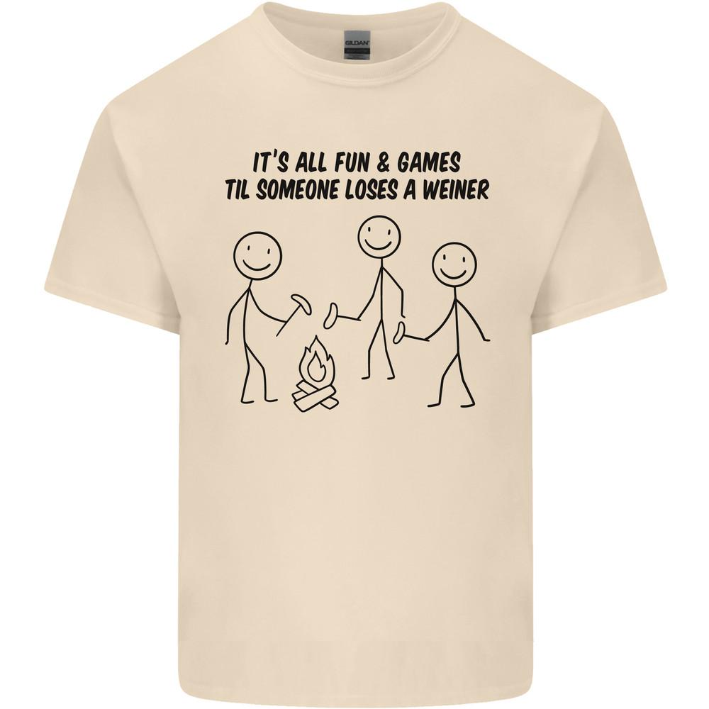 Смешная походная сосиска Мужская легкая хлопковая футболка Унисекс футболка XL