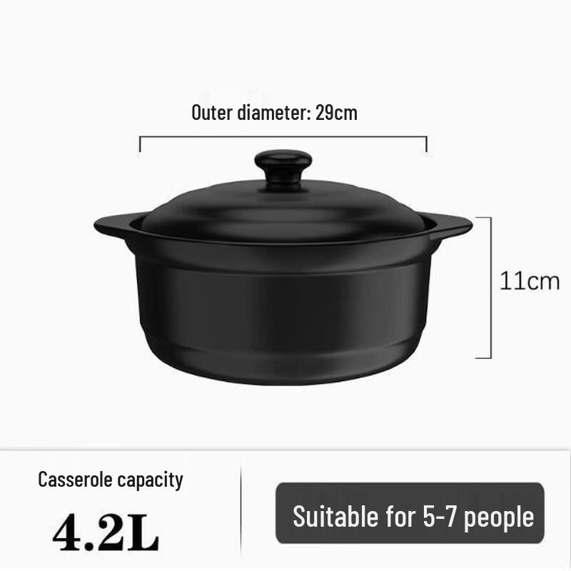 PuPan Household Ceramic Casserole Pot