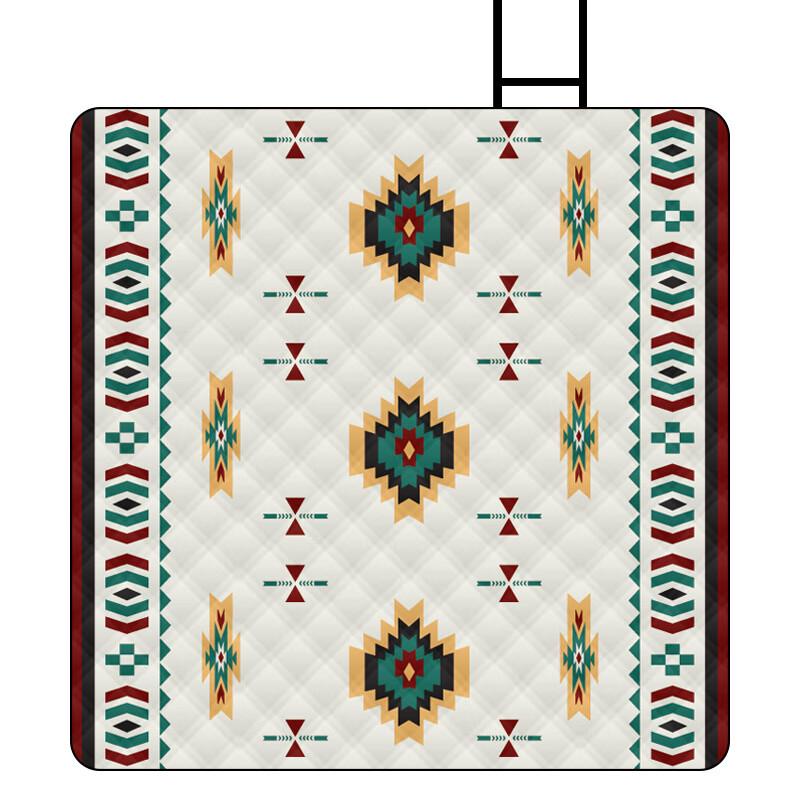 LEBU Ultrasonic Ethnic Style Picnic Mat 150x200cm