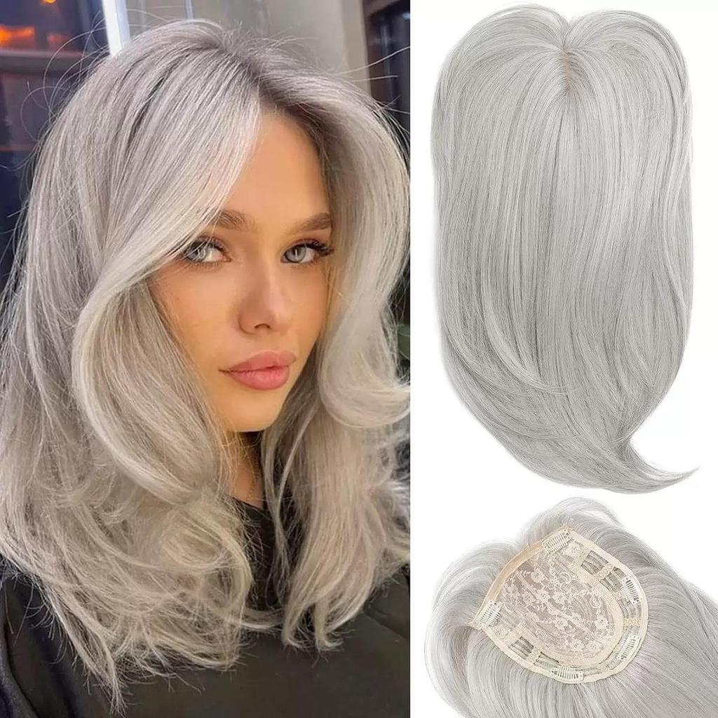 Gradient Gold Long Hair Wig with Bangs – Natural, Breathable Synthetic Fiber for European and American Women
