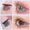 Metal Iron Lashes Mascara Waterproof Silk Fiber Mascara Black Long Curling Eyelash Extensions Non-Clumping Eyes Makeup Cosmetics