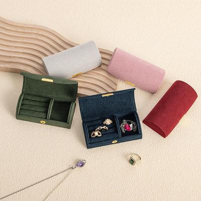 Minimalistische Schmuckschatulle für Ringe und Ohrringe - Tragbare Geschenkverpackung