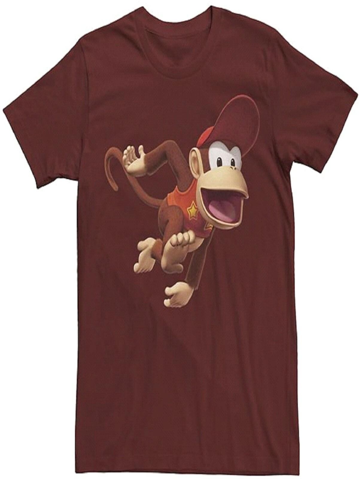 Super Mario Diddy Kong Mens T-Shirt NWT S