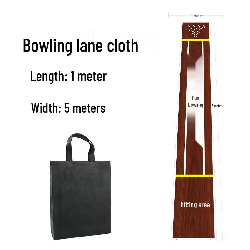 Large Indoor/Outdoor Bowling Game Set for Kids and Adults - Perfect for Team Building and Leisure Activities