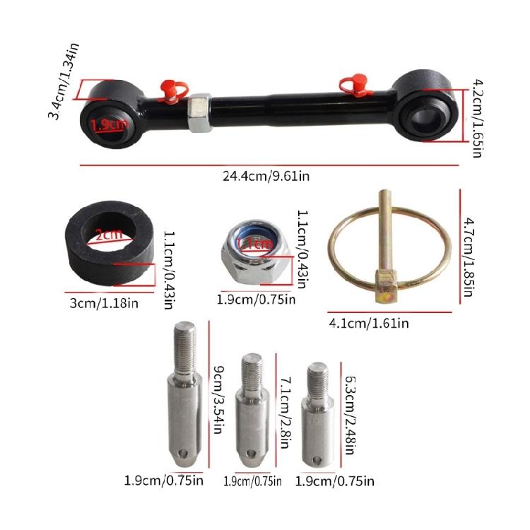 Replacement Front Sway Bar Links Quicker Disconnect System for JK