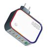 120W Ga N Charger 6 Ports Multi functional Charging Station Hub Portable for Business Travel EU Plug