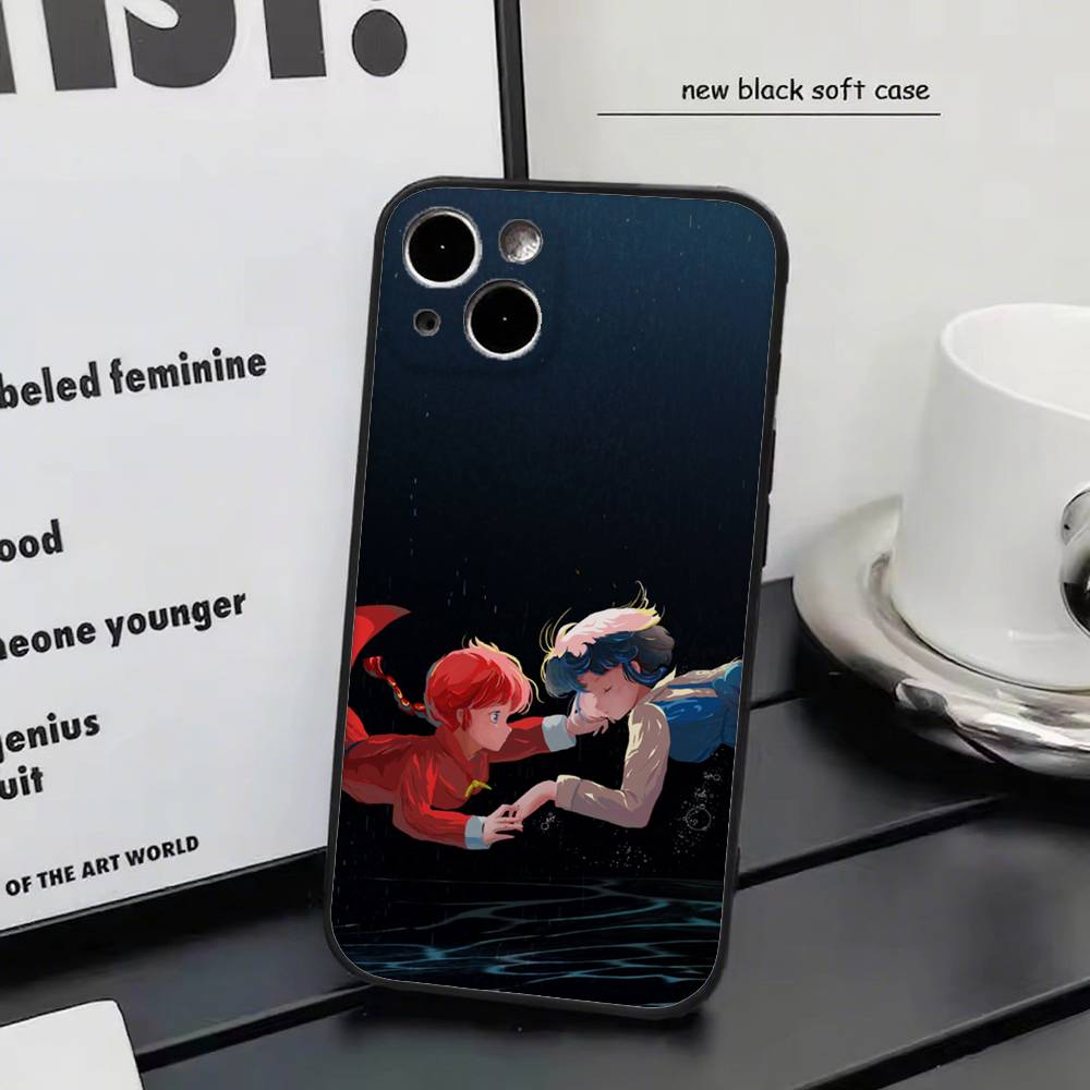 Anime R-Ranma 1 2 Phone Case Silicone Soft For IPhone 17 Air 16 15 14 13 12 11 Plus Pro Max Plus