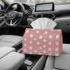 2D Flat, 1pc Minimalist Modern Pattern - Elegant Tissue Box, Polka Dot Repetition - Suitable for Home, Party, Car, Kitchen, Tabletop, Home Decor, Fash
