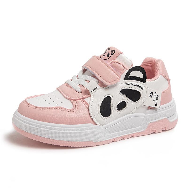 

Wow, custom children s board shoes with soft soles, girls low-top classmates, spring and autumn foreign-style casual sports shoes, boys panda shoes. 37 yards inner length 22.5CM