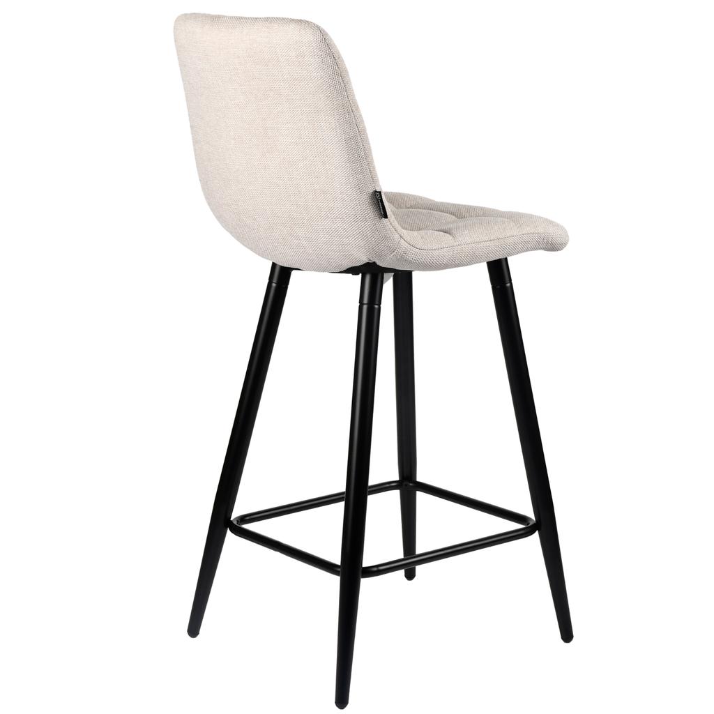 TORE- velvet swivel bar stool, gray 65