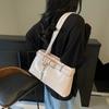 Niche Designer Bag Belt Buckle Shoulder Handbag Underarm Bag Locomotive Bag 2025 New Women's Bag Tide