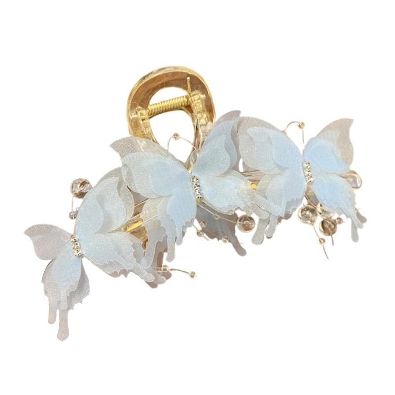 Ergonomic Acrylic Hair Clip For Back Head Styling Comfortable Ponytail Holder With Strongly Grip