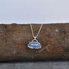 Genuine Labradorite Necklace, Sterling Silver Labradorite Necklace, Crystal Necklace for New Beginning, Boho Necklace, Bridesmaid Necklace