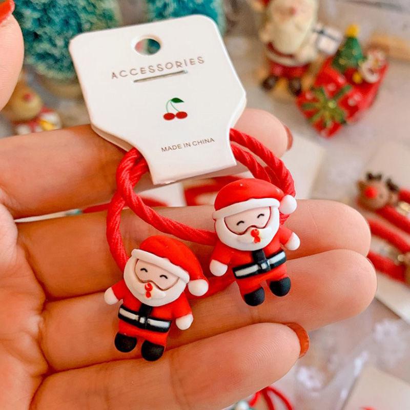 2022 Niedliches Weihnachts-Haarband für Kinder: Schneemann und Weihnachtsmann Baby Kopfschmuck