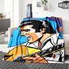 Elvis Presley Blanket Soft Warm Cozy Suitable For Office Bed Office Chair For All Occasions Stylish Decor Gift For Travel Home Birthdays