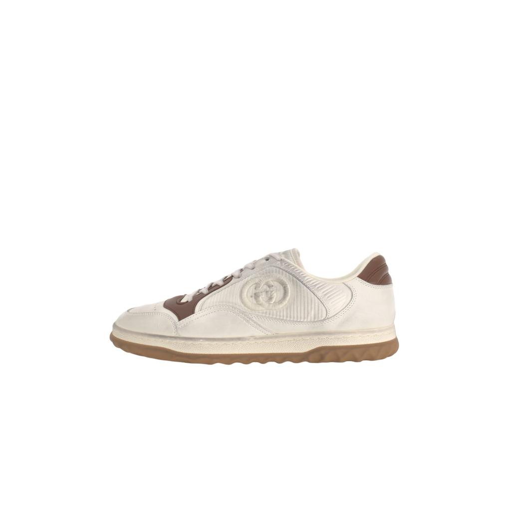 Gucci MAC80 Sneaker 'Off White Brown' 741656 AAB79 9155