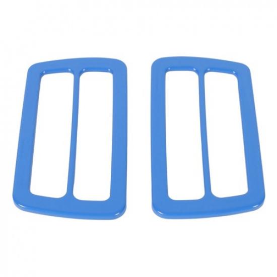 ABS Blue for Toyota Tacoma 2024 Dashboard Upper Side Air Vent Outlet Cover Trim