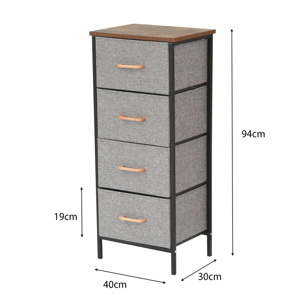 2026 Fabric Drawer Cabinet, Bedroom Nightstand, Living Room Storage Cabinet, Home Furniture Organizer, Floor Storage Cabinet