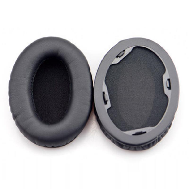 Pair of Soft Foam Headset Replacement Ear Pads and Headband Cushion