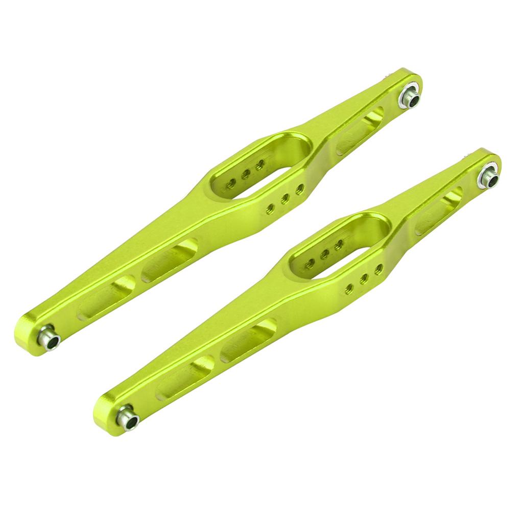 2 szt. Tylne wahacze wleczone Dolne ramię zawieszenia Dźwignia dla WLtoys 1 12 12428 Samochód RC (Zielony 0023G)