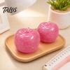 Anxiety Relief Ball Stress Fruit Squeeze Toy, Soft Stretchy Sensory Calming Fidget Toy Home Office Worker Relaxation Desk Hand