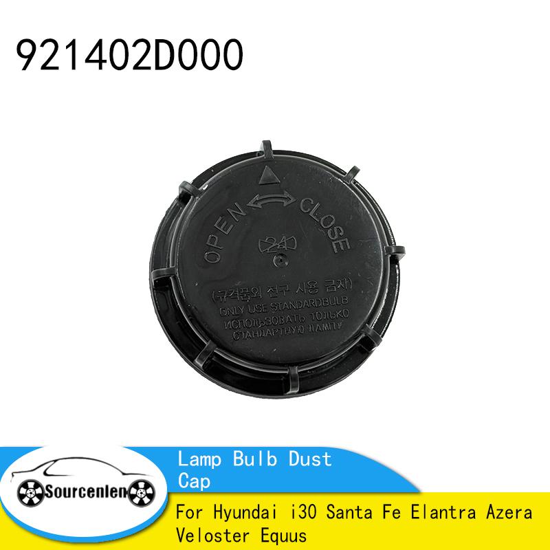 Brand New 921402D000 92140-2D000 For Hyundai i30 Santa Fe Elantra Azera Veloster Equus Headlight Lamp Bulb Dust Cap Cover 1Pcs