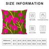 Flower Ins Cushion Cover Pillowcase Ultra Soft Skin Friendly Fabric Cloud Like Comfort & Concealed Zipper