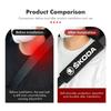 cqmes7 Car Seat Belt Shoulder Protector Cover Safety Belt Padding Pad Mat For Skoda VRS Octavia 1 2 3 Rapid Kodiaq Karoq Fabia Kamiq