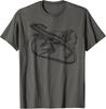Basilisk Lizard Graphic Tee for Reptile Lovers