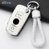 TPU Car Key Case Cover Shell For BMW X1 X5 X6 Z4 E90 E60 E70 E87 3 5 6 Series M3 M5 Holder Shell Fob Key Chain Accessories