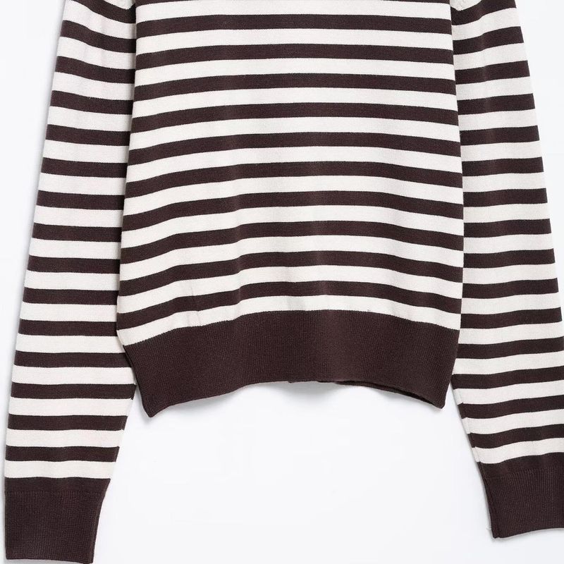Kaslead New Arrival Women's Clothing Fashion Style Knitting round Neck Long Sleeves round Neck Long Sleeve Short Coat 5536019
