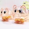 Piggy Bank, Plastic Money Bank, Transparent Money Jar, Coin Bank for Girls and Boys, Gifts for Birthday, Easter, Christmas, Baby Shower